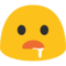 Drooling Face emoji on Google